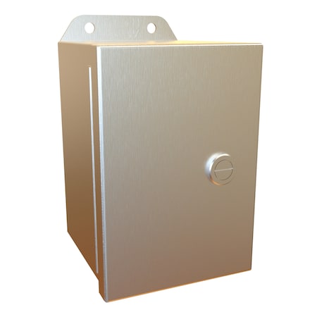 Hammond 1/4 Turn Latch Electrical Enclosures, 6 in H, 4 in D, 4 in W EJ644S16